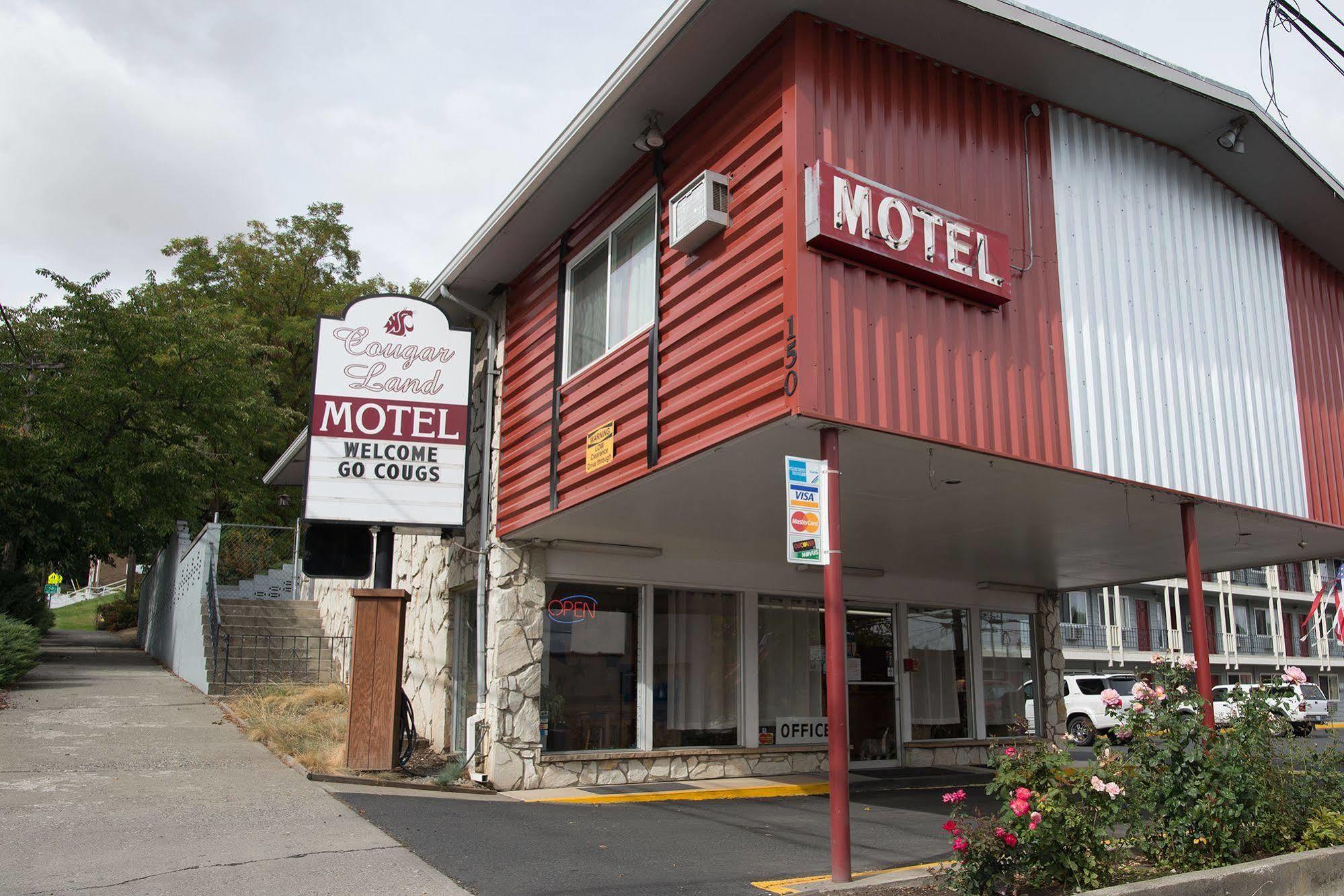 Cougar Land Motel Pullman Extérieur photo